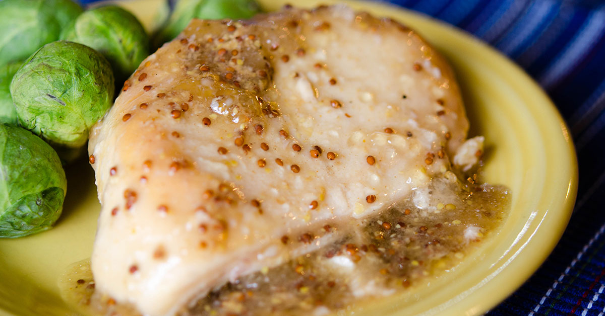 Instant Pot Maple Mustard Chicken - Dump and Go Dinner | Once A Month Meals