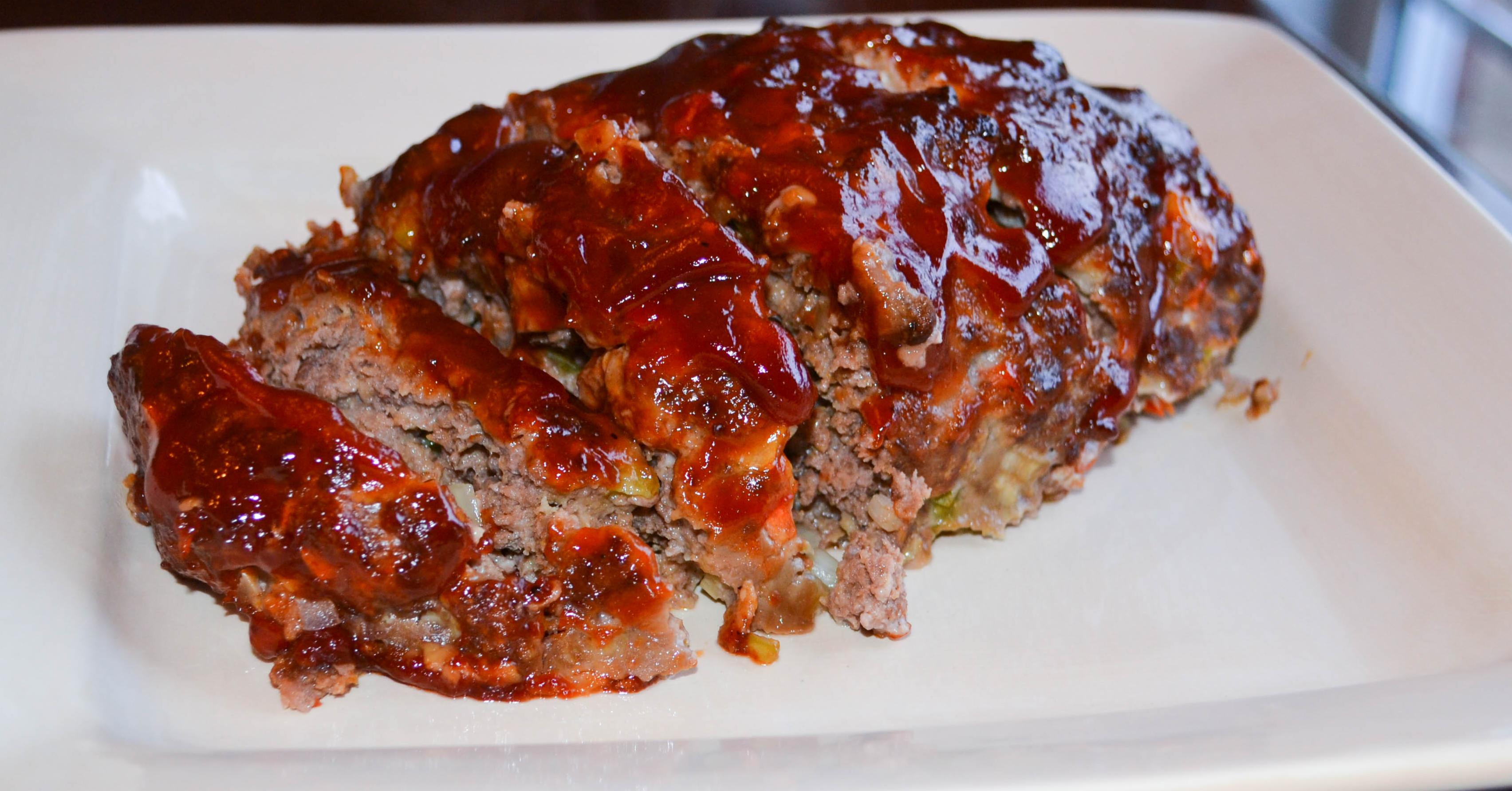 Brown Sugar Glazed Meatloaf - Dump and Go Dinner | Once A Month Meals