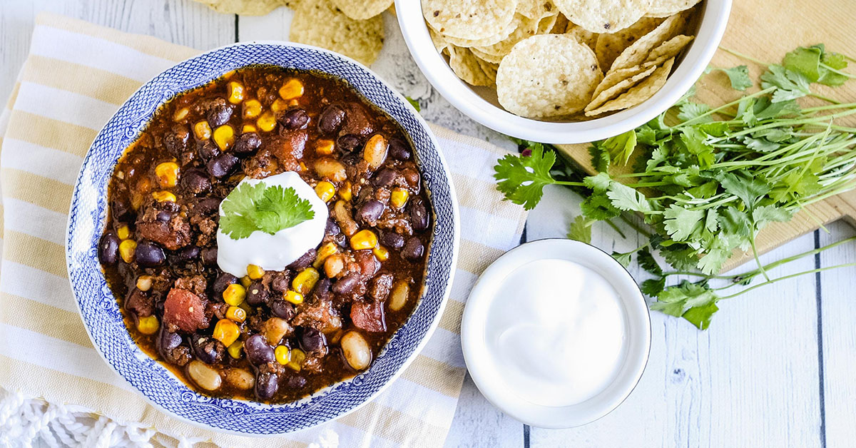 Quick and Easy Pressure Cooker Black Beans With Chorizo Recipe