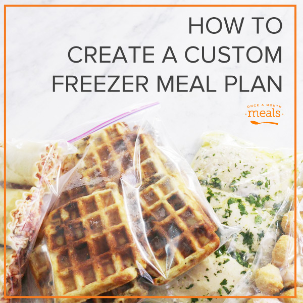 Learn how to create a freezer friendly meal plan that fits your family. Choose your recipes, choose your serving sizes, and print all the resources you need to stock your freezer full of delicious food that fits your family!