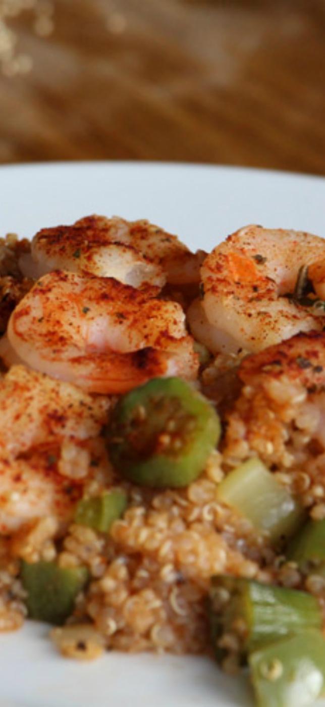 Cajun Shrimp and Vegetable Bake Once A Month Meals