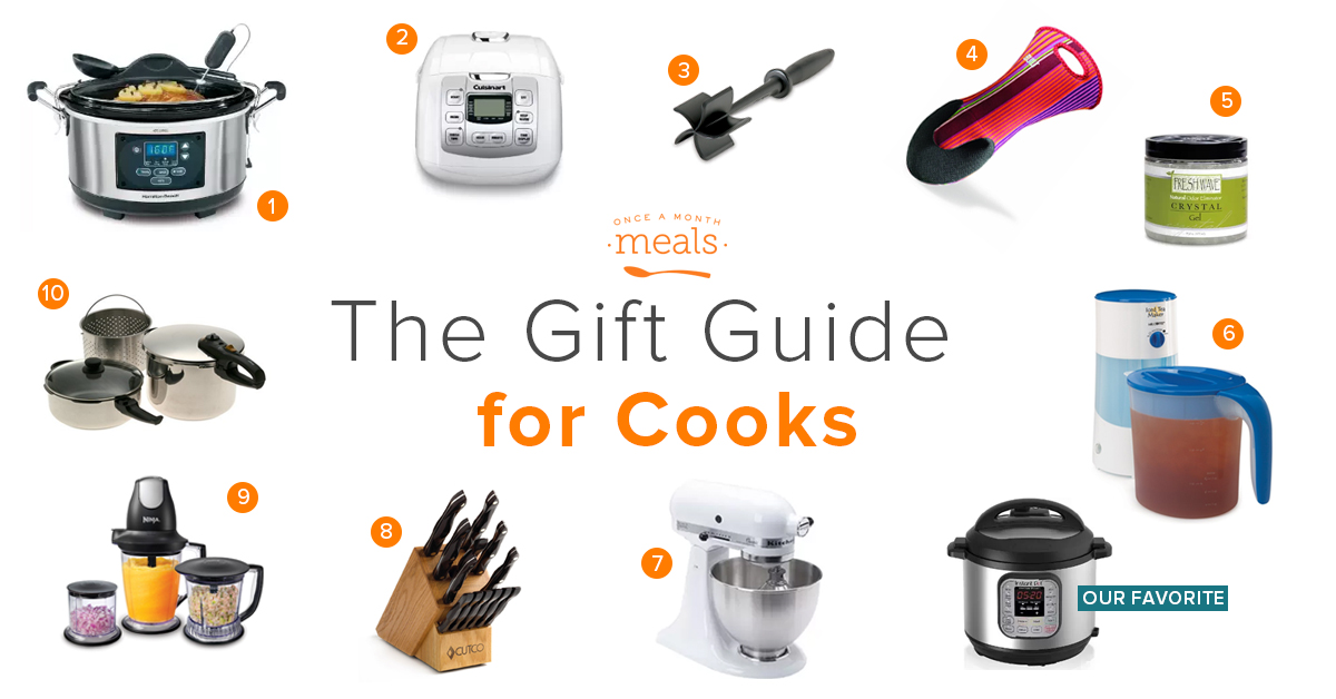 Tricia's Top 10 Gift Guide for Cooks Once A Month Meals