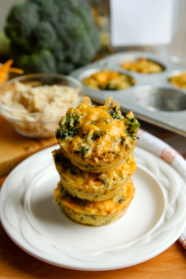 Cheesy Broccoli Cups Real Food Lunch Version Once A Month Meals