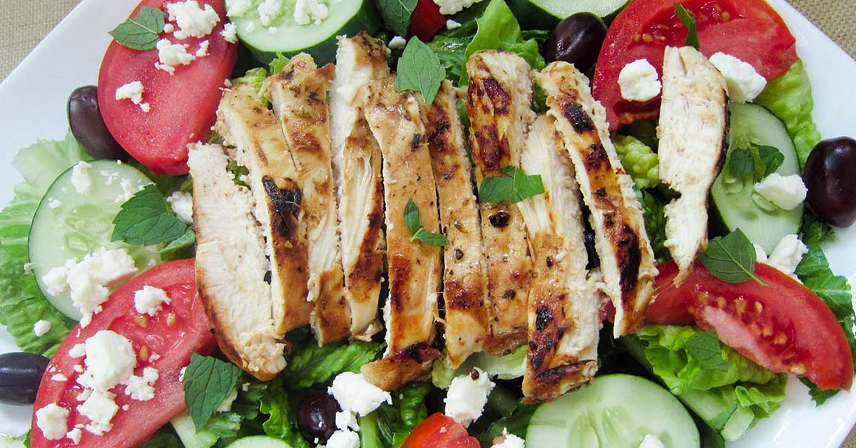 Marinated Mediterranean Chicken - Dump and Go Dinner | Once A Month Meals