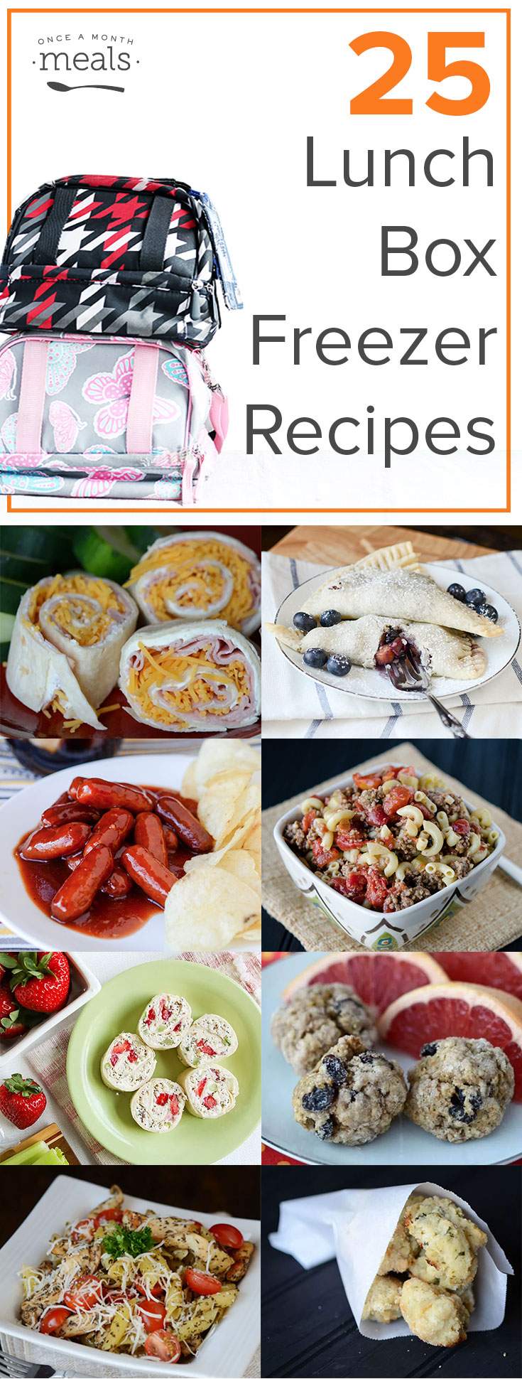 Both kids and adults will enjoy these 25 lunch box freezer recipes. Make back to school a breeze with these fun and easy to pack meals.