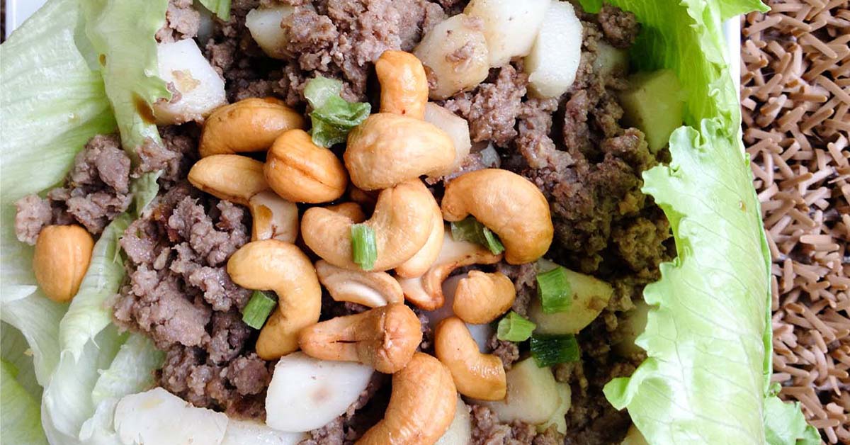 Paleo Beef Lettuce Wraps Dump and Go Dinner Once A Month Meals