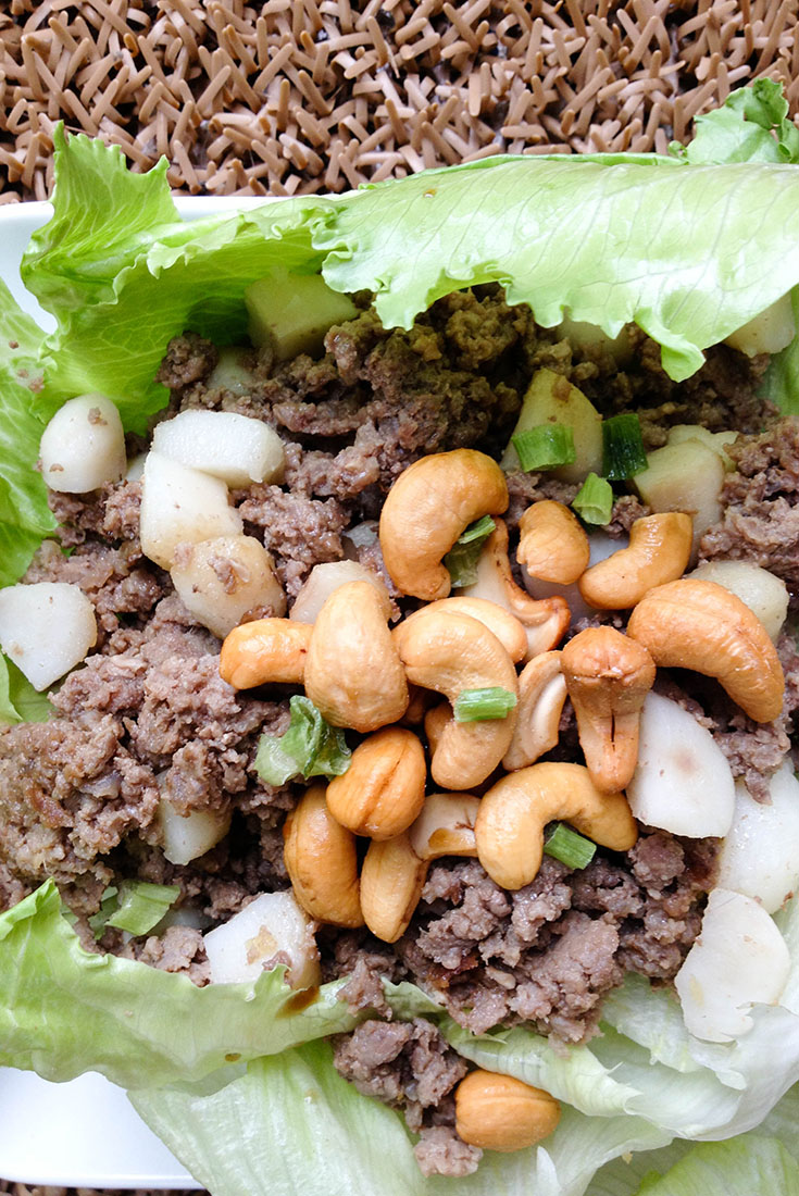 Paleo Beef Lettuce Wraps Dump and Go Dinner Once A Month Meals