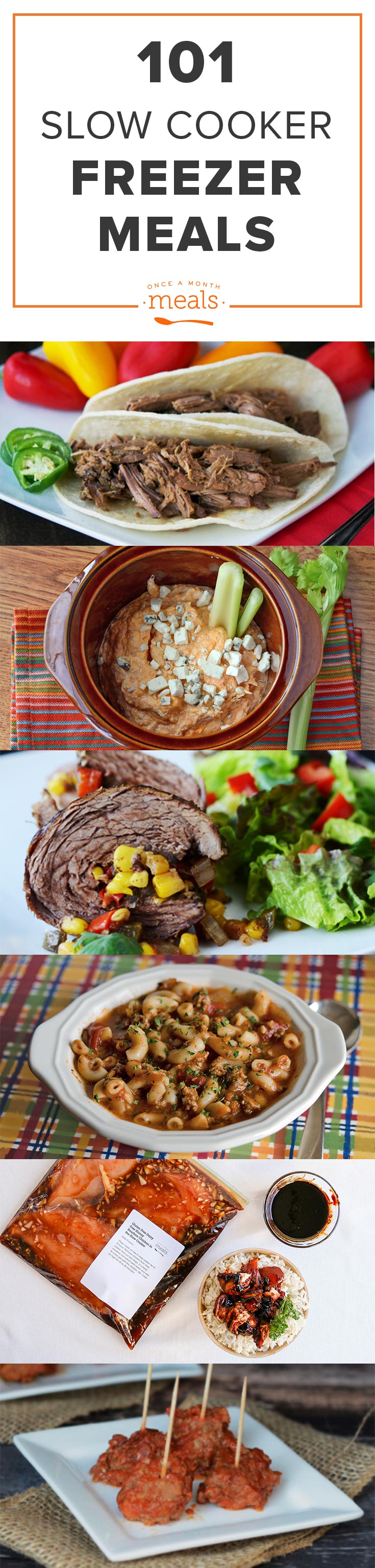 101 Freezable Slow Cooker Recipes