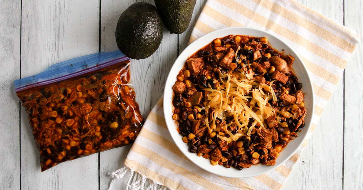 Mexican Chicken - Dump and Go Dinner | Once A Month Meals