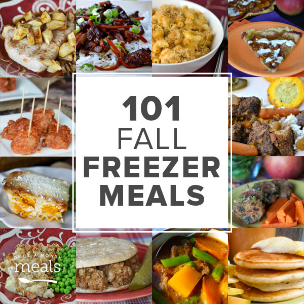 101 Fall Freezer Meals