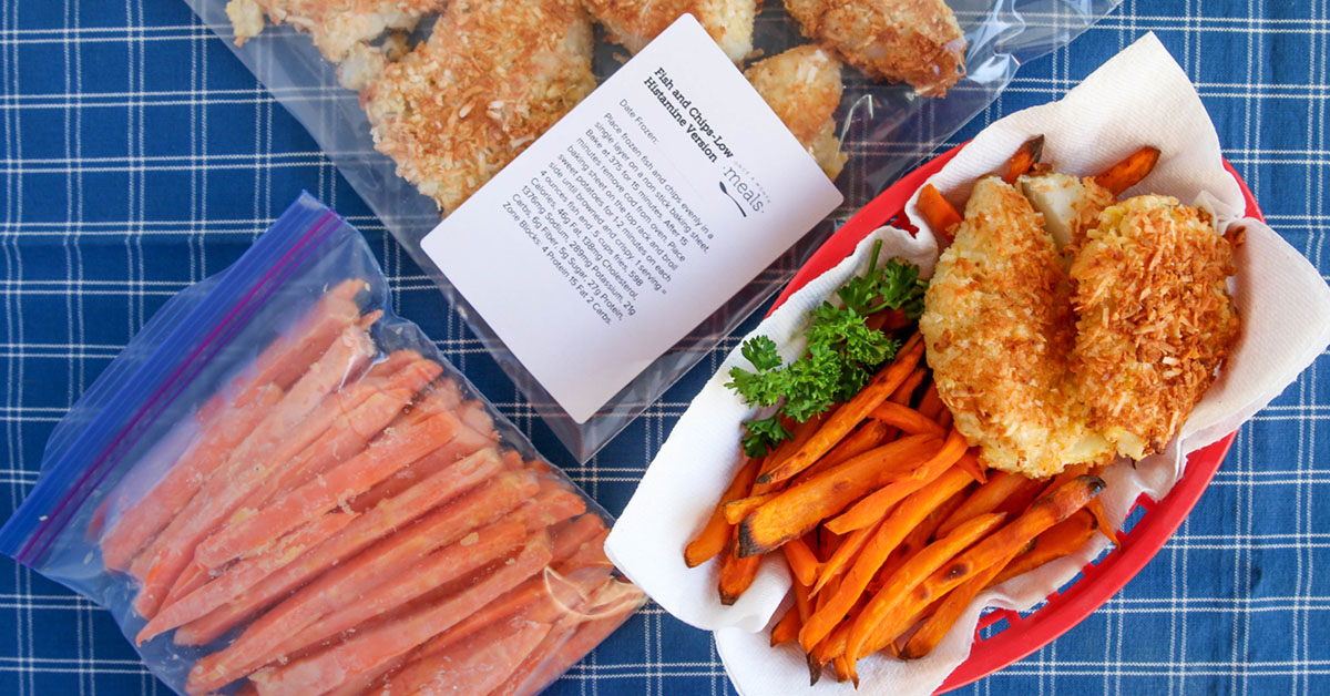 Paleo Fish and Chips Once A Month Meals