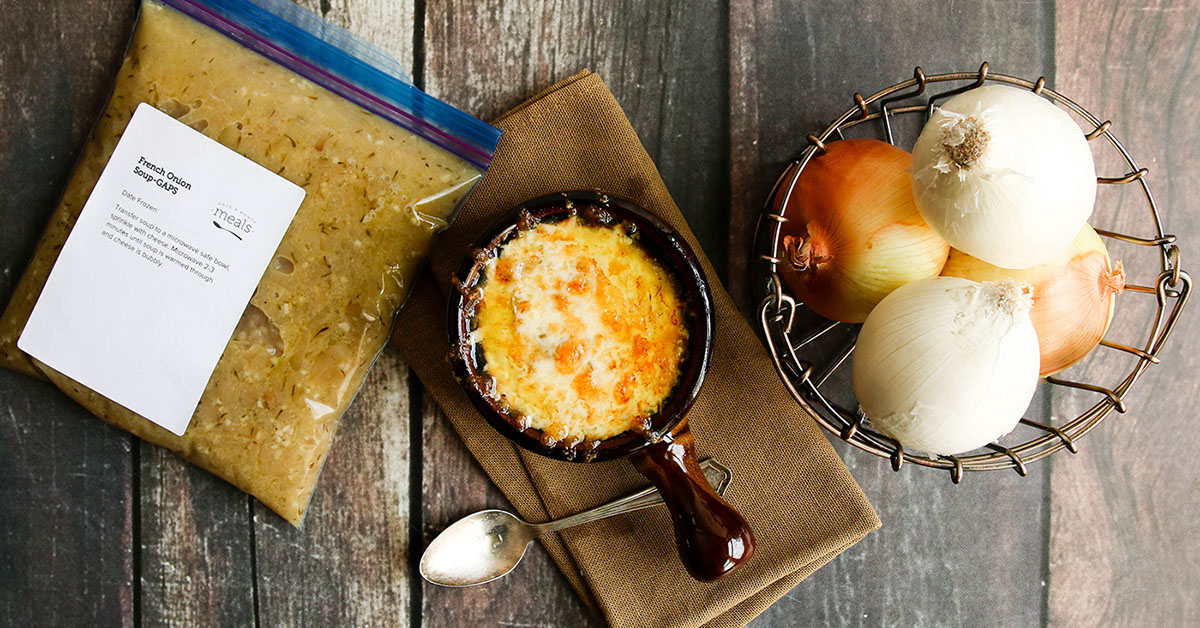 GAPS French Onion Soup - Lunch Version | Once A Month Meals