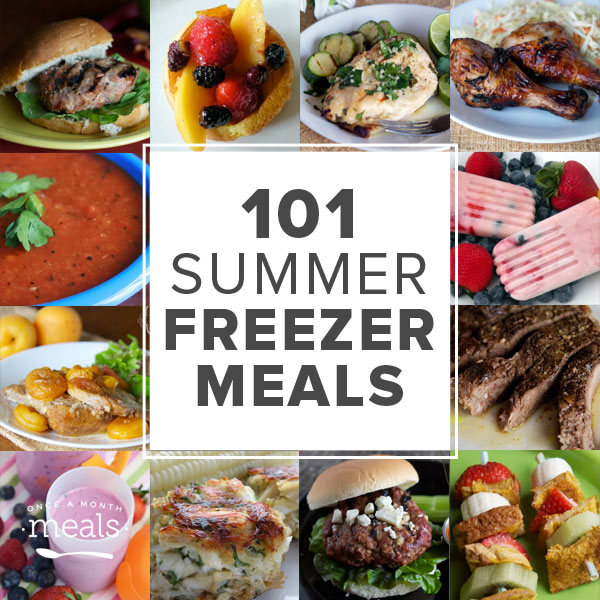 Freezer Meal Recipes - Freezer Meals 101