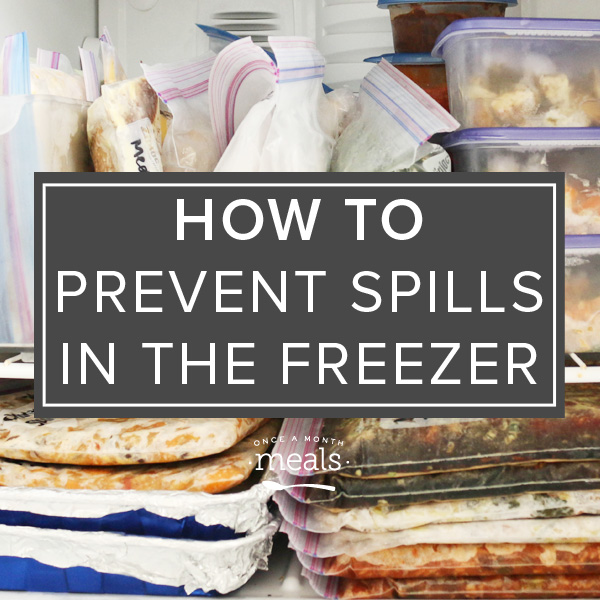 How to Prevent Spills in the Freezer