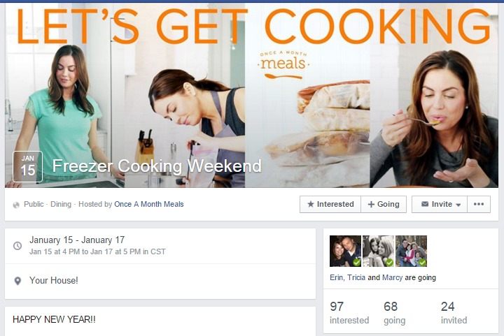 OAMM Freezer Cooking Weekend