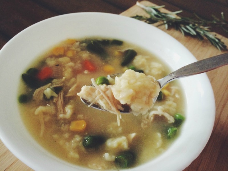 Blog Partner Recipe - Turkey and Rivels Soup