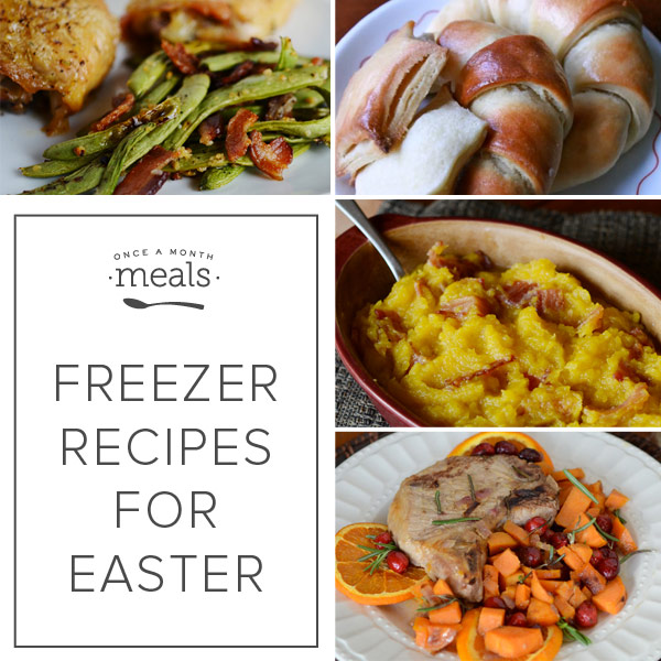 Freezer Recipes for Easter