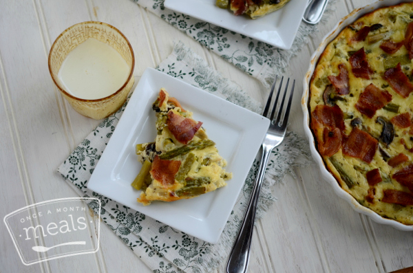 Asparagus Bacon Quiche