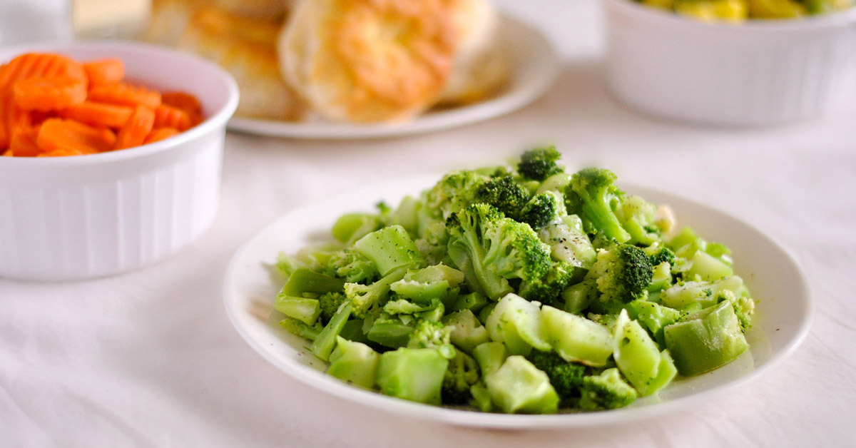 Simple Side Broccoli Once A Month Meals