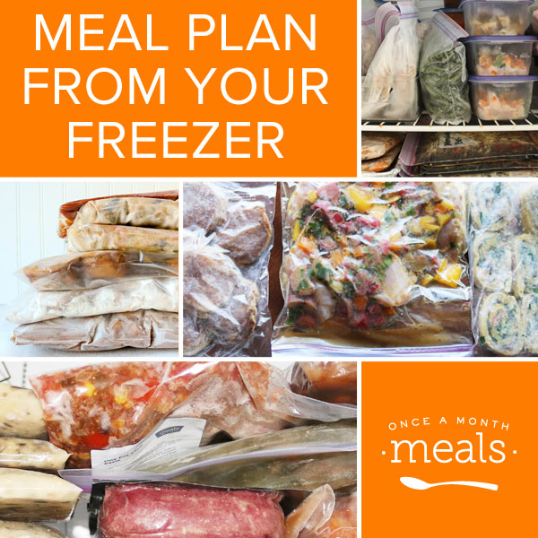 Meal Plan from Your Freezer