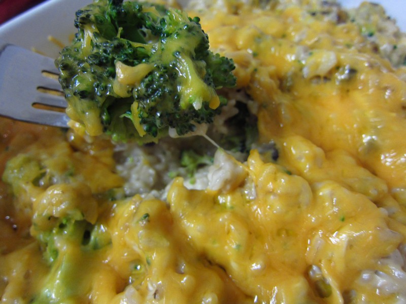 Top Recipes - Real Chicken Broccoli Rice Casserole