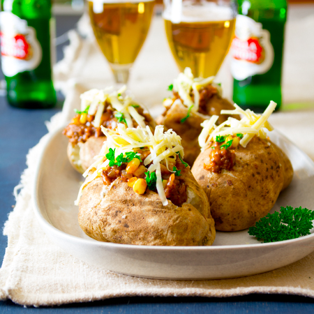 OAMM Blog Partner Recipe - Shepherd's Pie Loaded Baked Potato