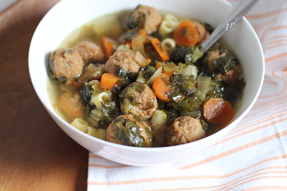 OAMM Blog Partner Recipe - Italian Wedding Soup