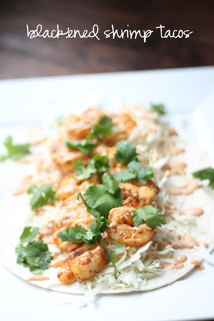 OAMM Blog Partner Recipe - Blackened Shrimp Tacos with Chipotle Aioli