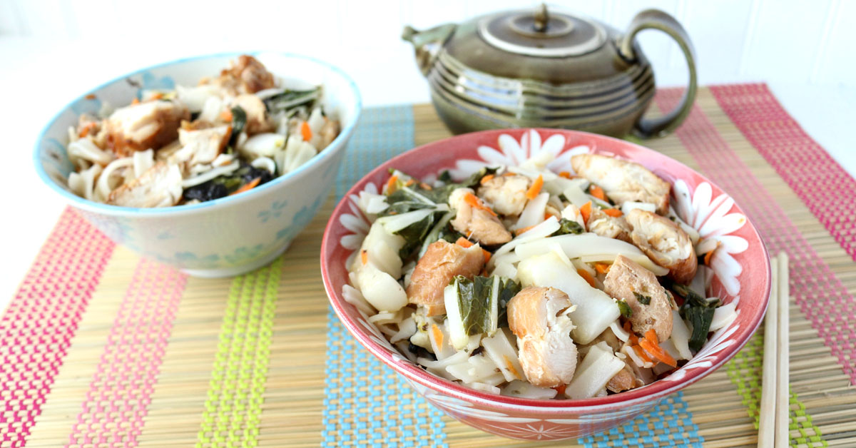 Sesame Ginger Noodle Bowl - Lunch