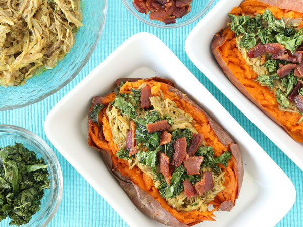 Pulled Pork Loaded Stuffed Potato | OAMM