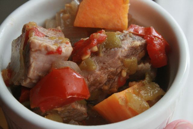 Cinco de Mayo Recipes - Mexican Pork and Sweet Potato Stew