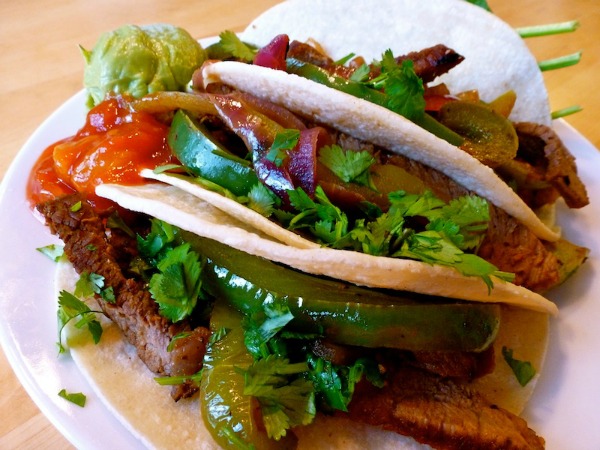 Cinco de Mayo Recipes - Moonlight Beef Fajitas