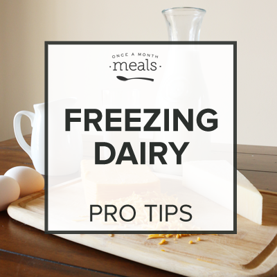 How to Freeze Dairy Products - Pro Tip