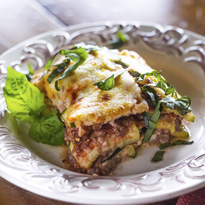 Parmesan Zucchini Lasagna