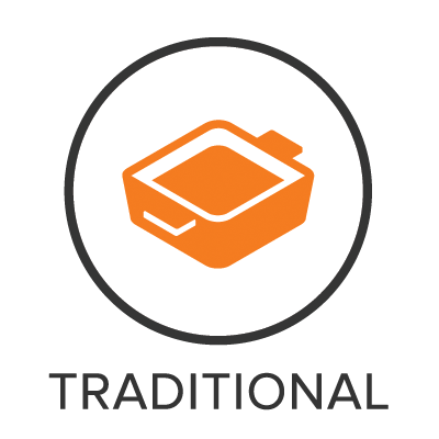 Traditional Menu Badge with Icon