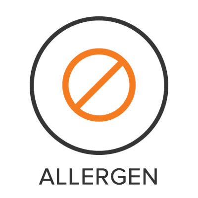 Allergen Menu Badge with Icon