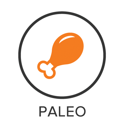 Paleo Menu Badge with Icon