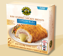 Copycat Barber Foods Chicken Cordon Bleu Once A Month Meals