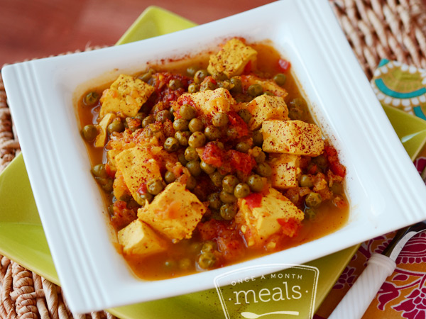 Freezer Veg Mattar Paneer - Better Than The Freezer Aisle