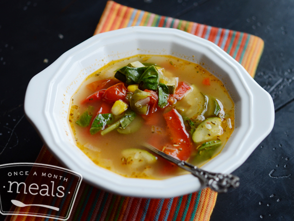 Freezer Fire Roasted Vegetable Soup - Better Than The Freezer Aisle