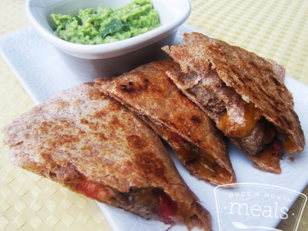 freezer fire grilled steak quesadilla - Better Than The Freezer Aisle