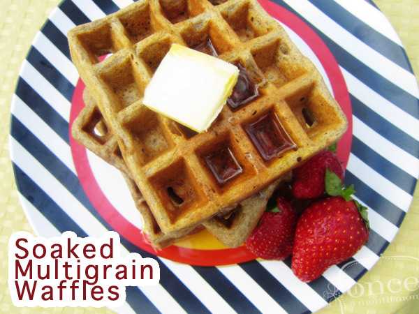 Soaked Multigrain Waffles