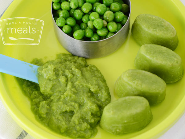 Pea Puree Baby Food