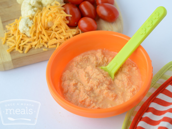 Cheesy Tomato Cauliflower