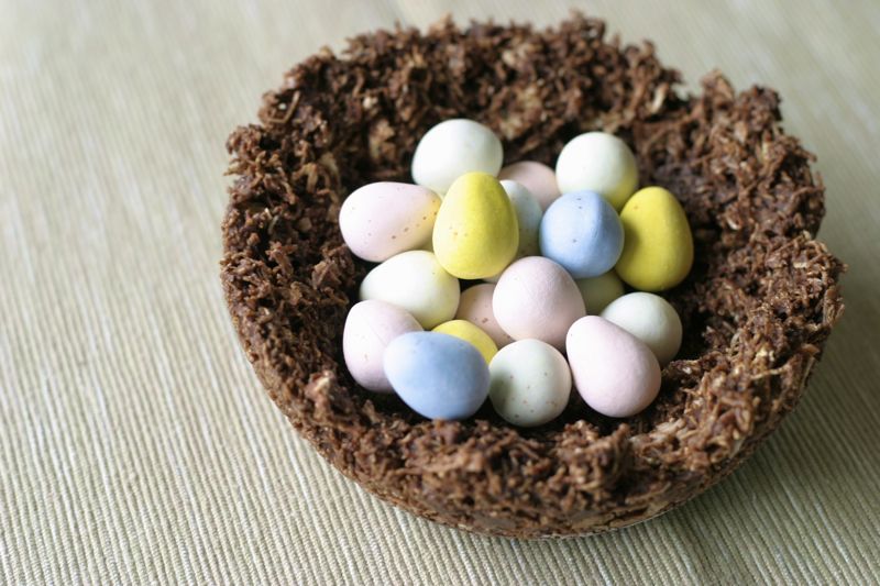 Edible Chocolate Robins Nest