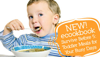 Survive Before 5 with Toddler Meals for your Busy Days