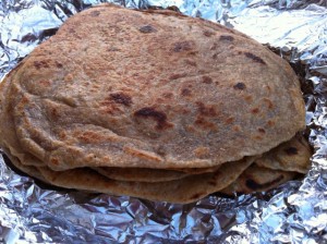 homemade whole wheat tortillas
