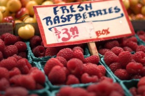 sliced diced raspberries equivalents