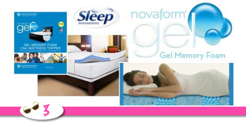 Sleep Innovations Memory Foam Topper