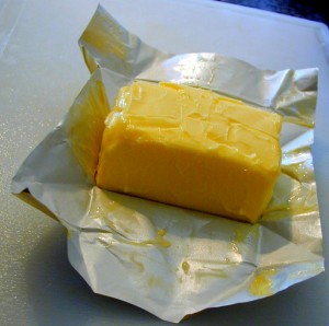 eating real butter and cheese